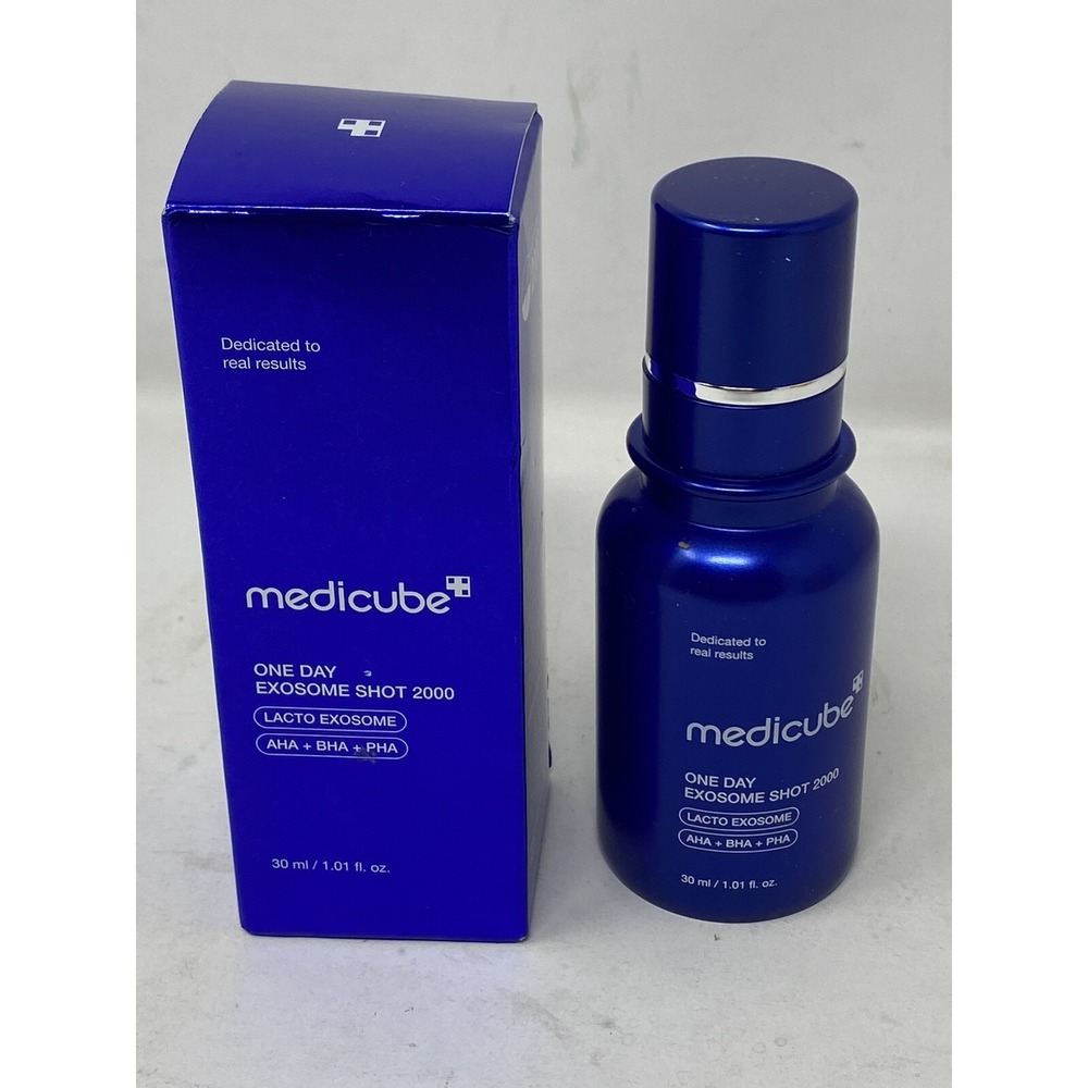 MEDICUBE One Day Exosome Shot 2000 ~ 30mL / 1.01 Fl Oz ~ AHA + BHA + PHA
